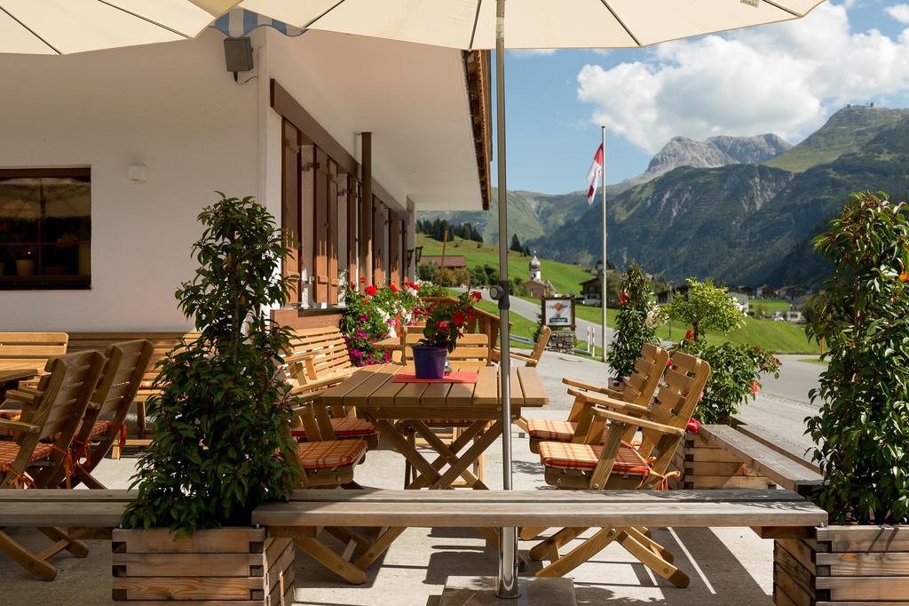 Gasthaus & Pension Alphorn Lech am Arlberg Exteriér fotografie