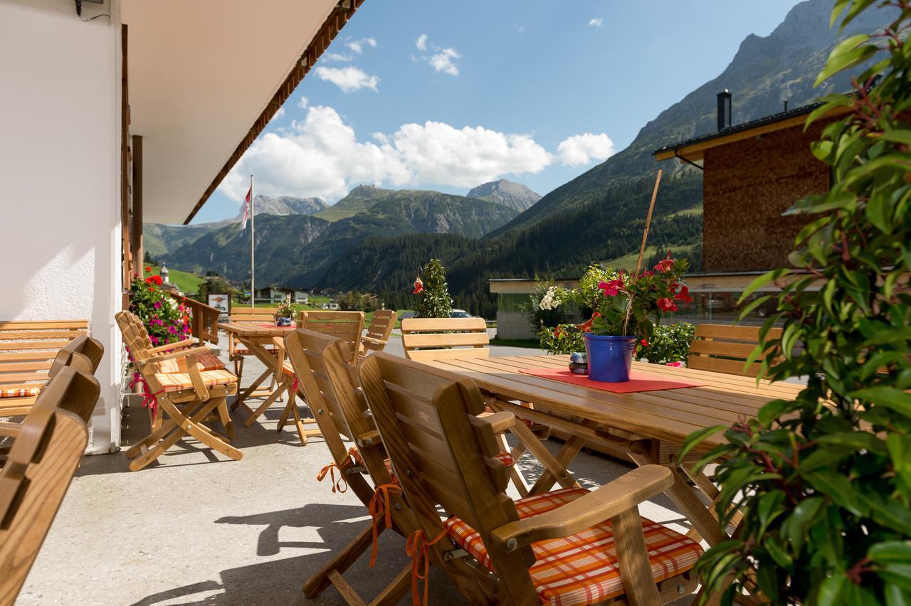 Gasthaus & Pension Alphorn Lech am Arlberg Exteriér fotografie